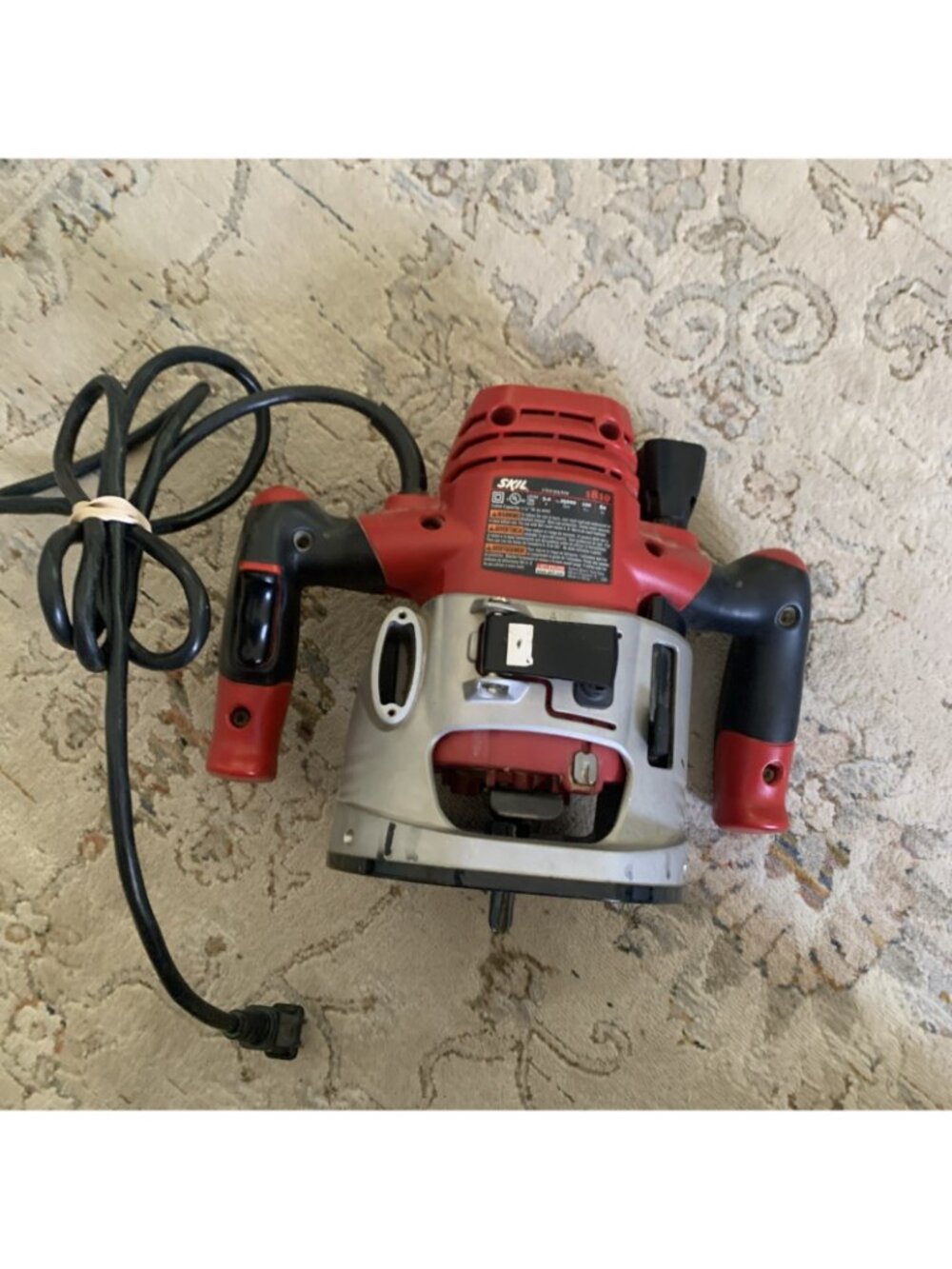 SKIL 1-3/4 HP Router Electric Woodworking Handheld Power Tool Tested Works - Picture 9 of 13